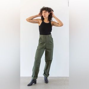 RAWSON Vintage 26 Waist Army Pants | Unisex Cotton Poly Utility Army Pant